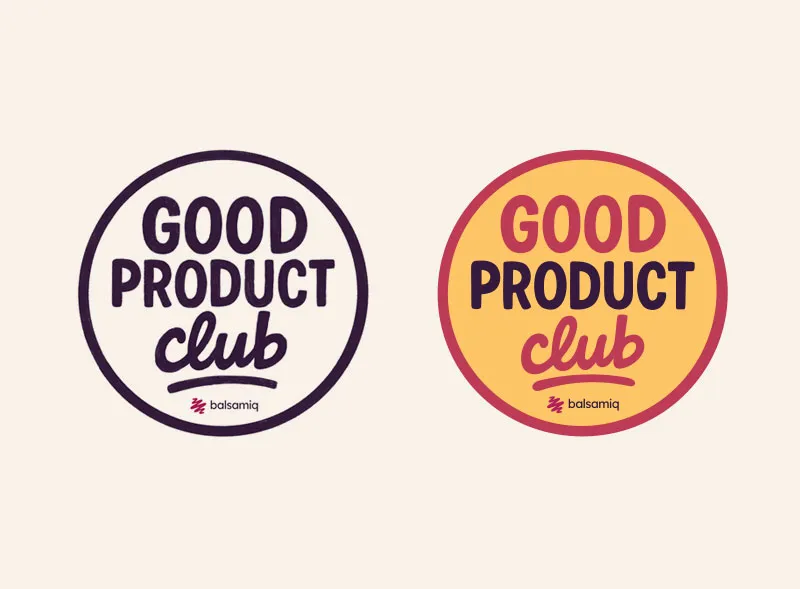 Good Product Club - Logo design