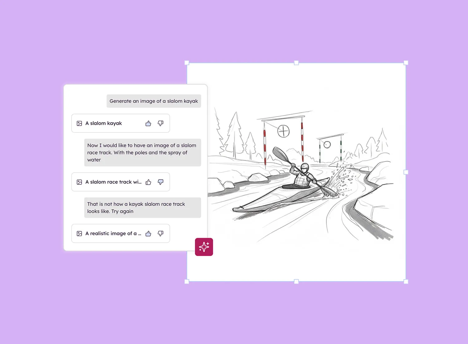 Balsamiq AI: Sketch-style images