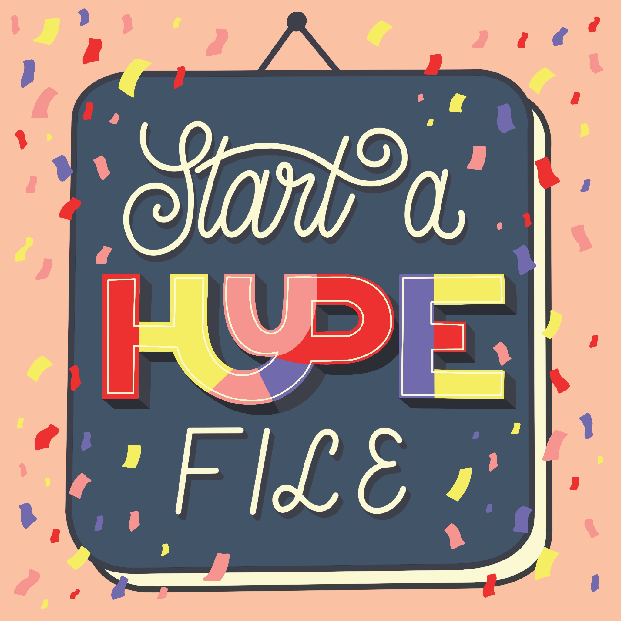 Hype file - Lettering by Laura Lei
